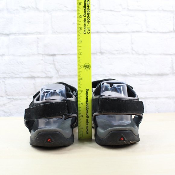 Ecco Women's Receptor Yucatan Black Suede Waterproof Hiking Sport Sandals 10.5 - Picture 8 of 9